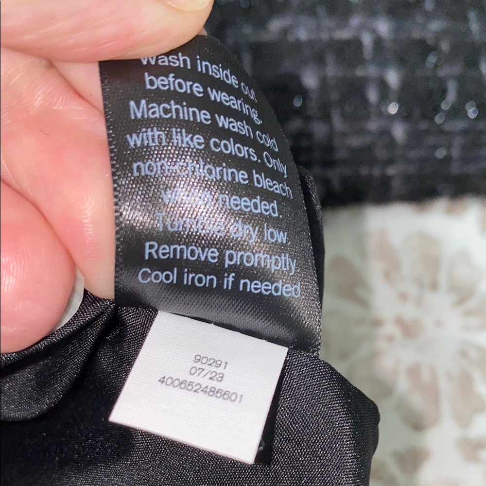 Simply Vera Vera Wang Black Blazer Tweed-Style - Picture 5 of 5